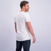 T-Shirt Diepe V Hals Stretch Wit 8-pack-589