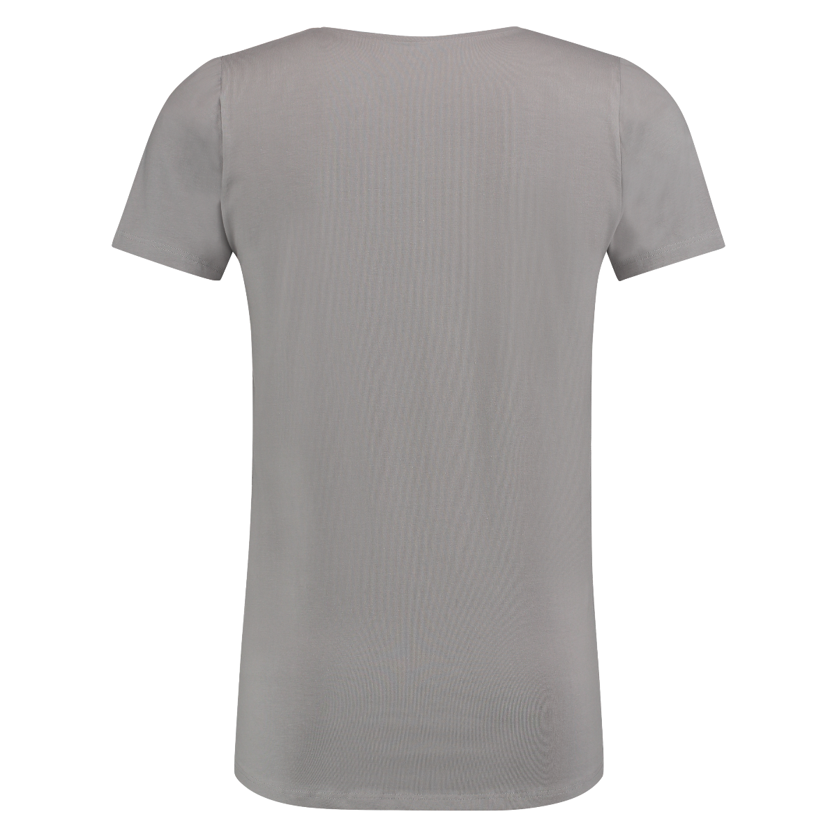 T-Shirt Normale V Hals Grijs Stretch 8-pack-598