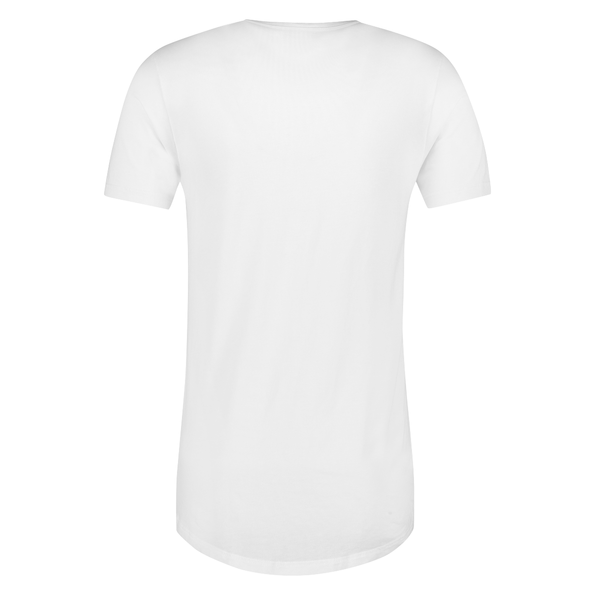 T-Shirt ronde hals dry comfort wit 2-pack achterkant