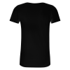 T-Shirt Normale V Hals Stretch Zwart 6-pack -1670